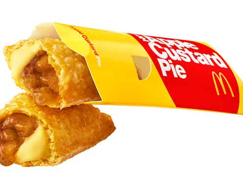 マクドナルド「ホットアップルカスタードパイ」 定番パイが史上初めての味わいに