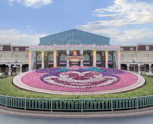 東京ディズニーランド新イベント「ミニーのファンダーランド」ミニー花壇などキュートなデコレーションがパーク彩る
