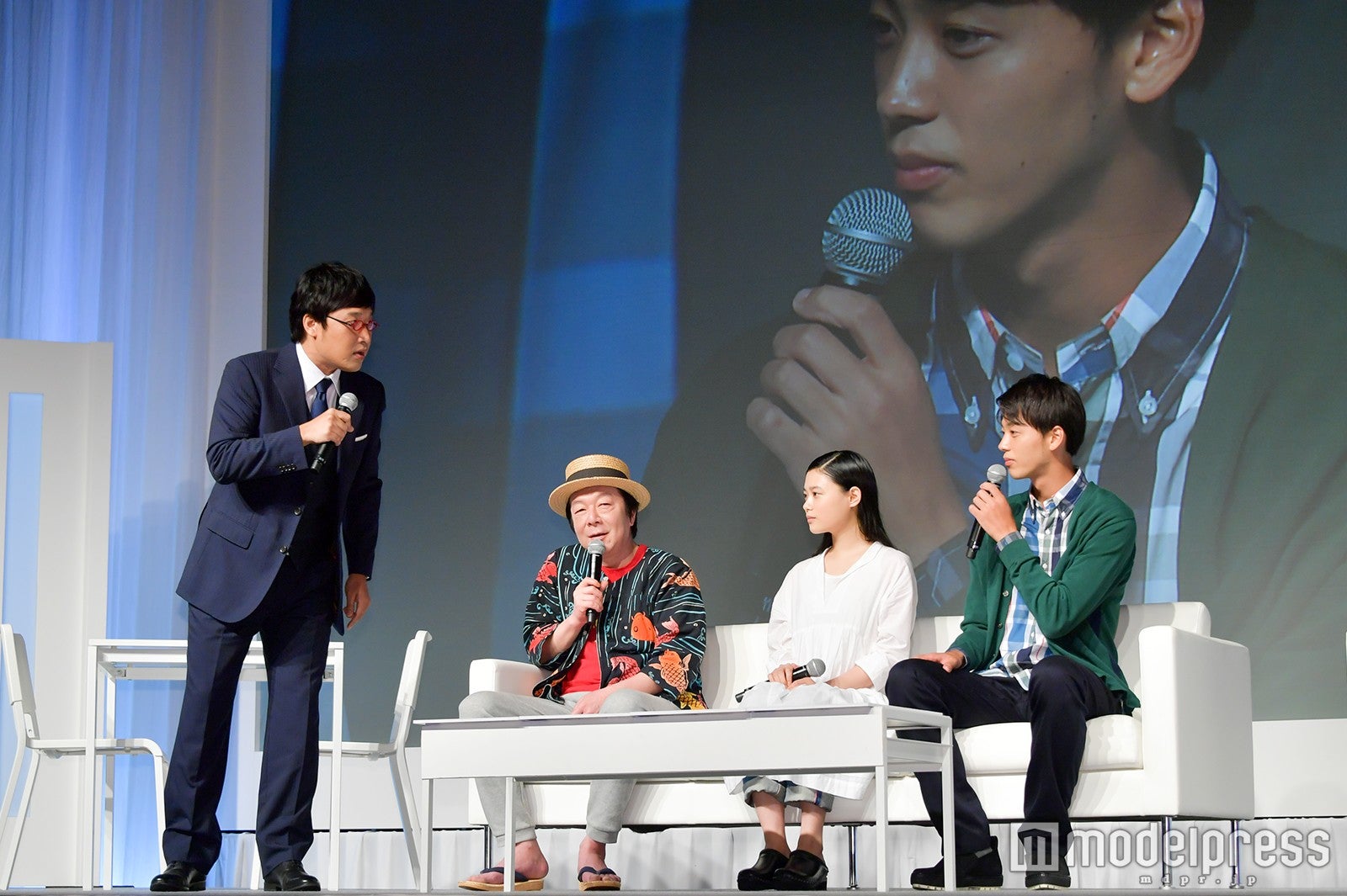 山里亮太、古田新太、杉咲花、竹内涼真（C）モデルプレス