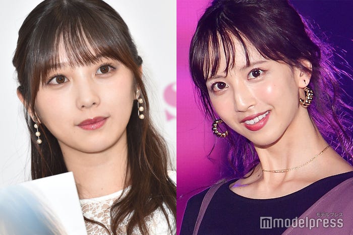 与田祐希、佐藤楓(C)モデルプレス