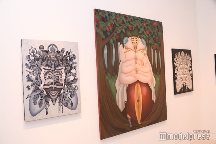 個展の様子(C)モデルプレス