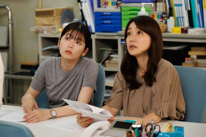 小芝風花、大島優子「GO HOME~警視庁身元不明人相談室~」第5話より(C)日本テレビ