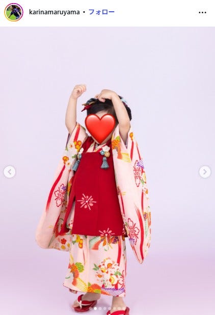 丸山桂里奈Instagramより