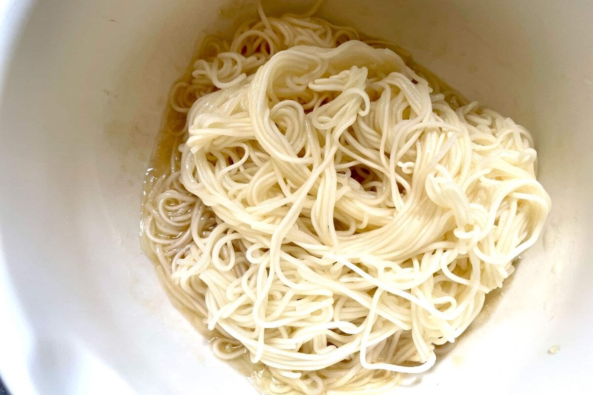 塩わさびそうめん