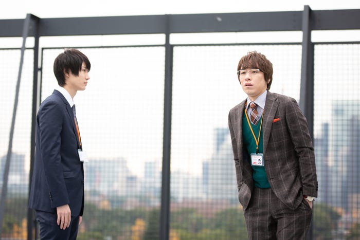 桜田通、落合モトキ/「パーフェクトクライム」第9話より(C)ABCテレビ