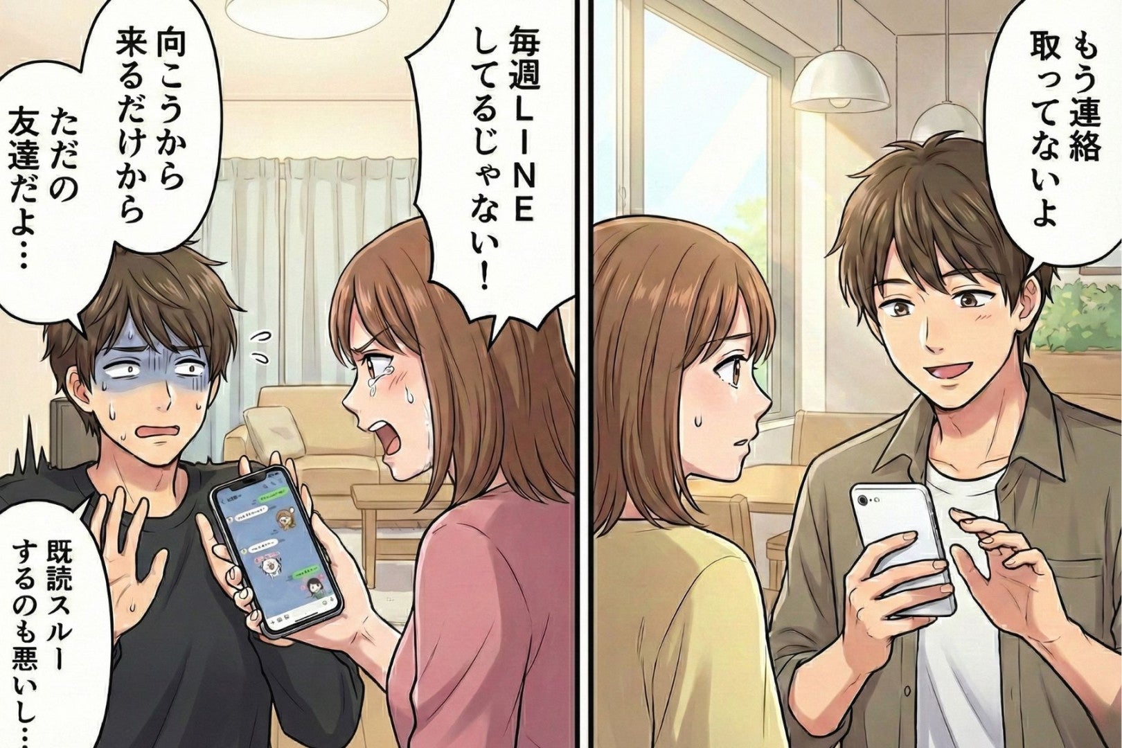 「もう連絡取ってない」と言っていた彼氏→問い詰めたら出てきた言い訳に絶句した