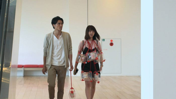 速人、理子『TERRACE HOUSE BOYS & GIRLS IN THE CITY』37th WEEK(C)フジテレビ/イースト・エンタテインメント