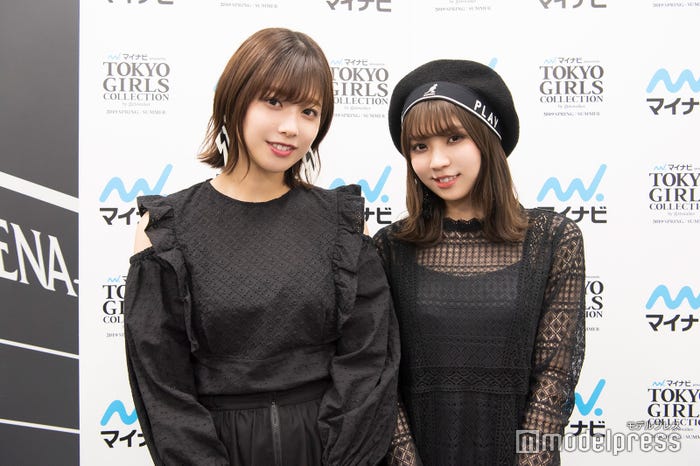 小林由依(右)、渡邉理佐(左) (C)モデルプレス