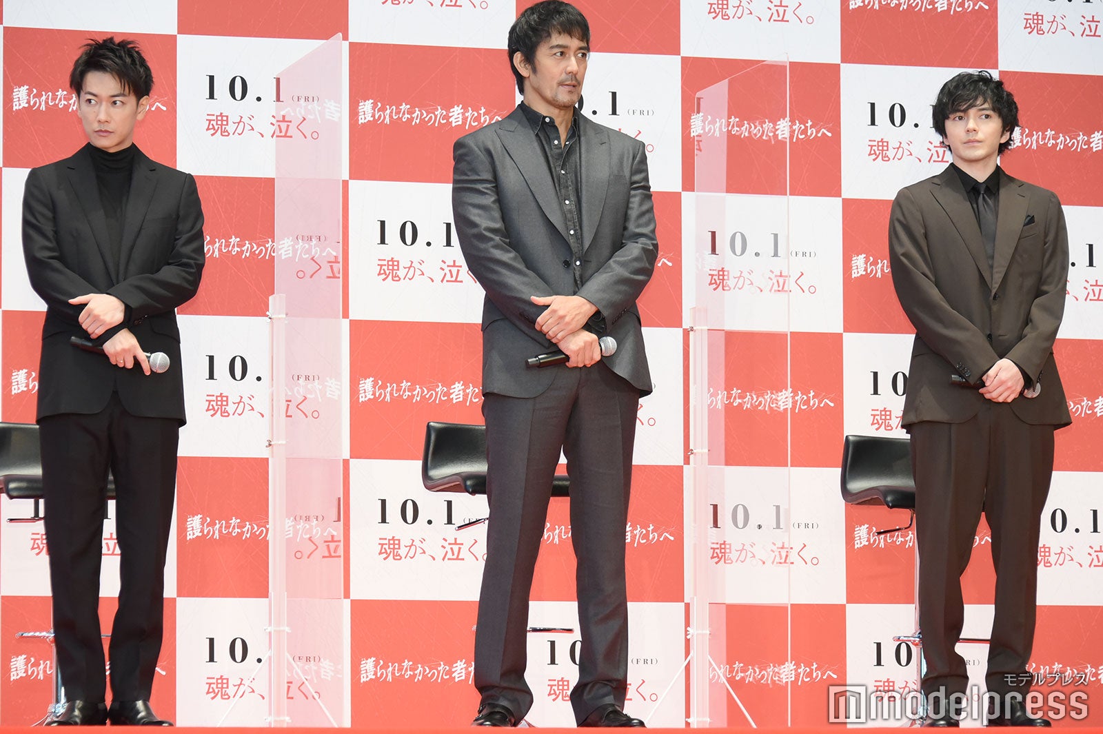 佐藤健、阿部寛、林遣都 （C）モデルプレス