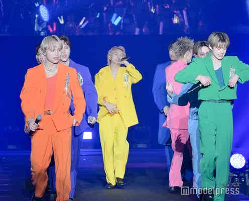 BUDDiiS、カラフル衣装で会場盛り上げ 静岡出身・FUMIYAがアピール<TGC しずおか 2024>