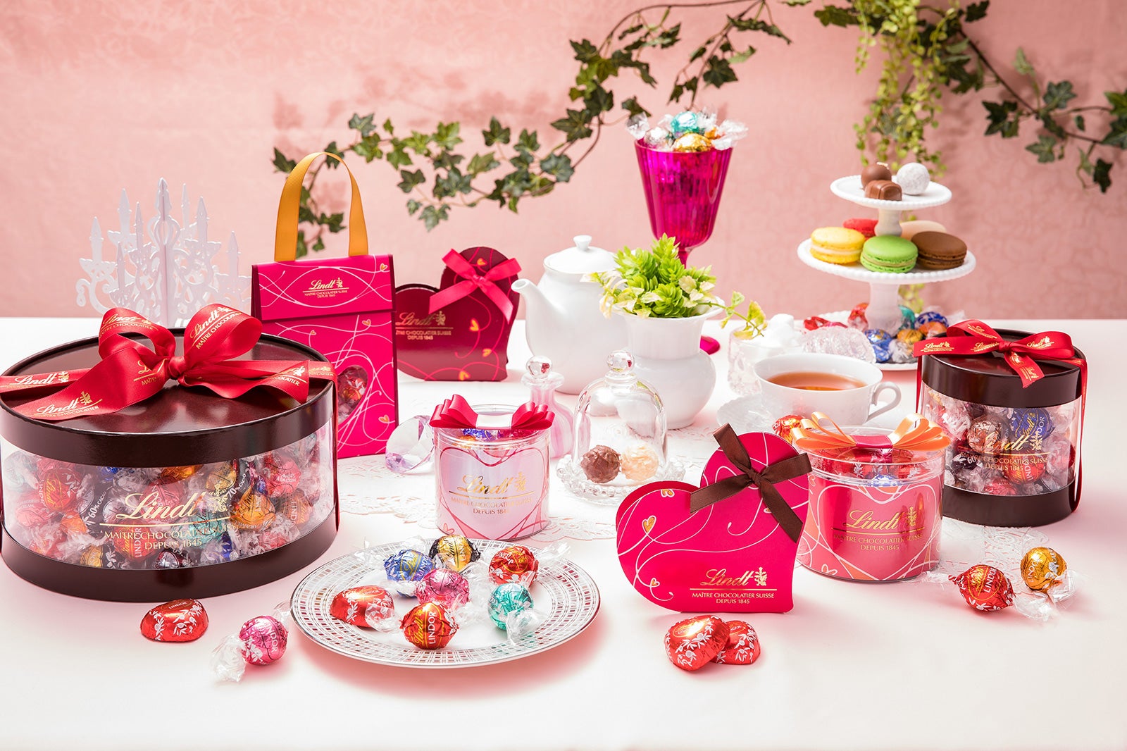 リンツ2019バレンタインチョコレート／画像提供：リンツ＆シュプルングリージャパン株式会社