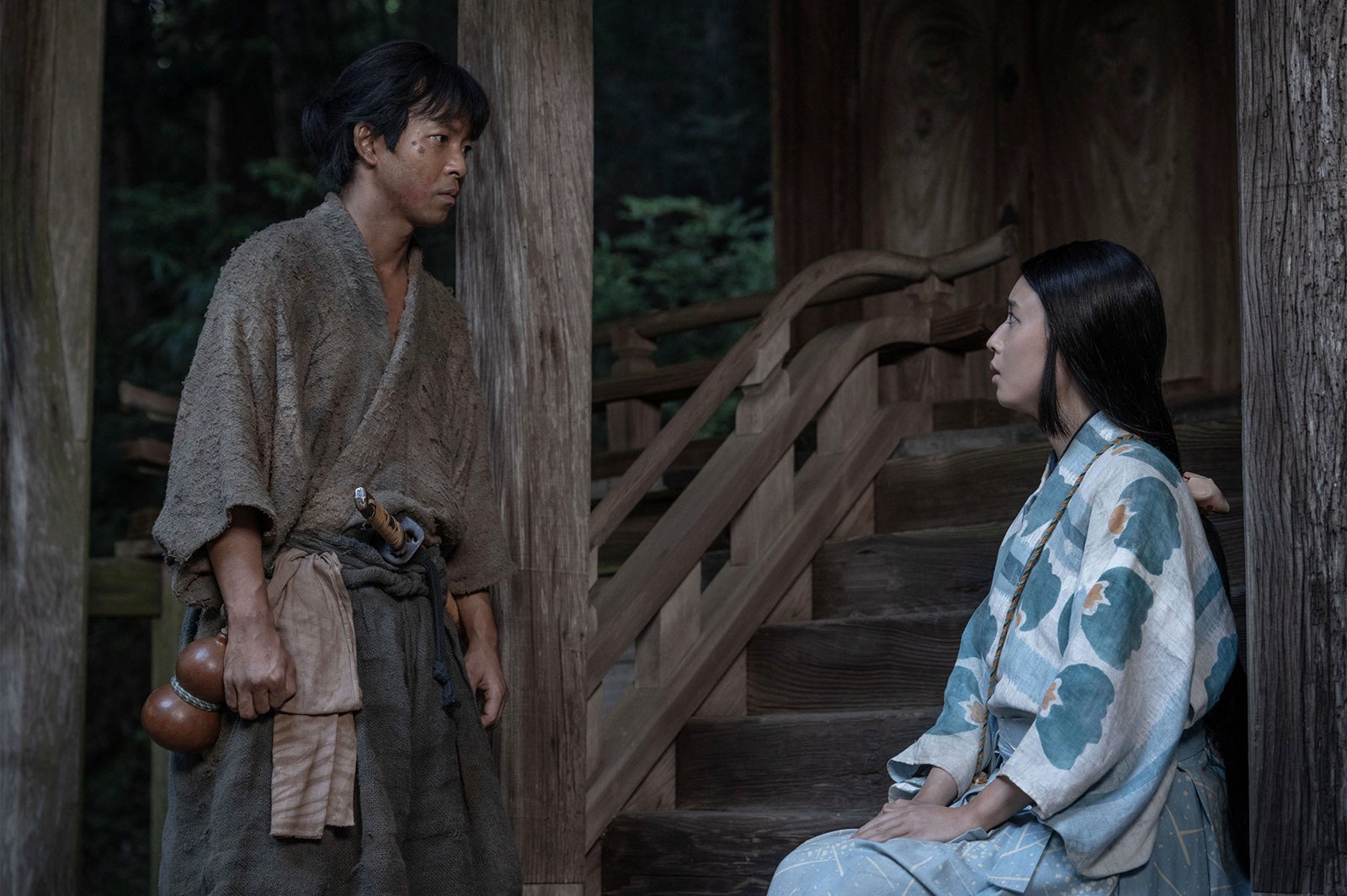 仲野太賀、白石聖「豊臣兄弟！」第3話（C）NHK