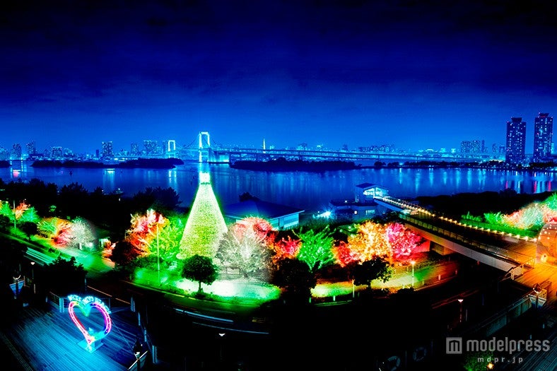 お台場イルミネーション“YAKEI”「リトルプリンス 星の王子さまと私」ver．」／画像提供：東急不動産SCマネジメント