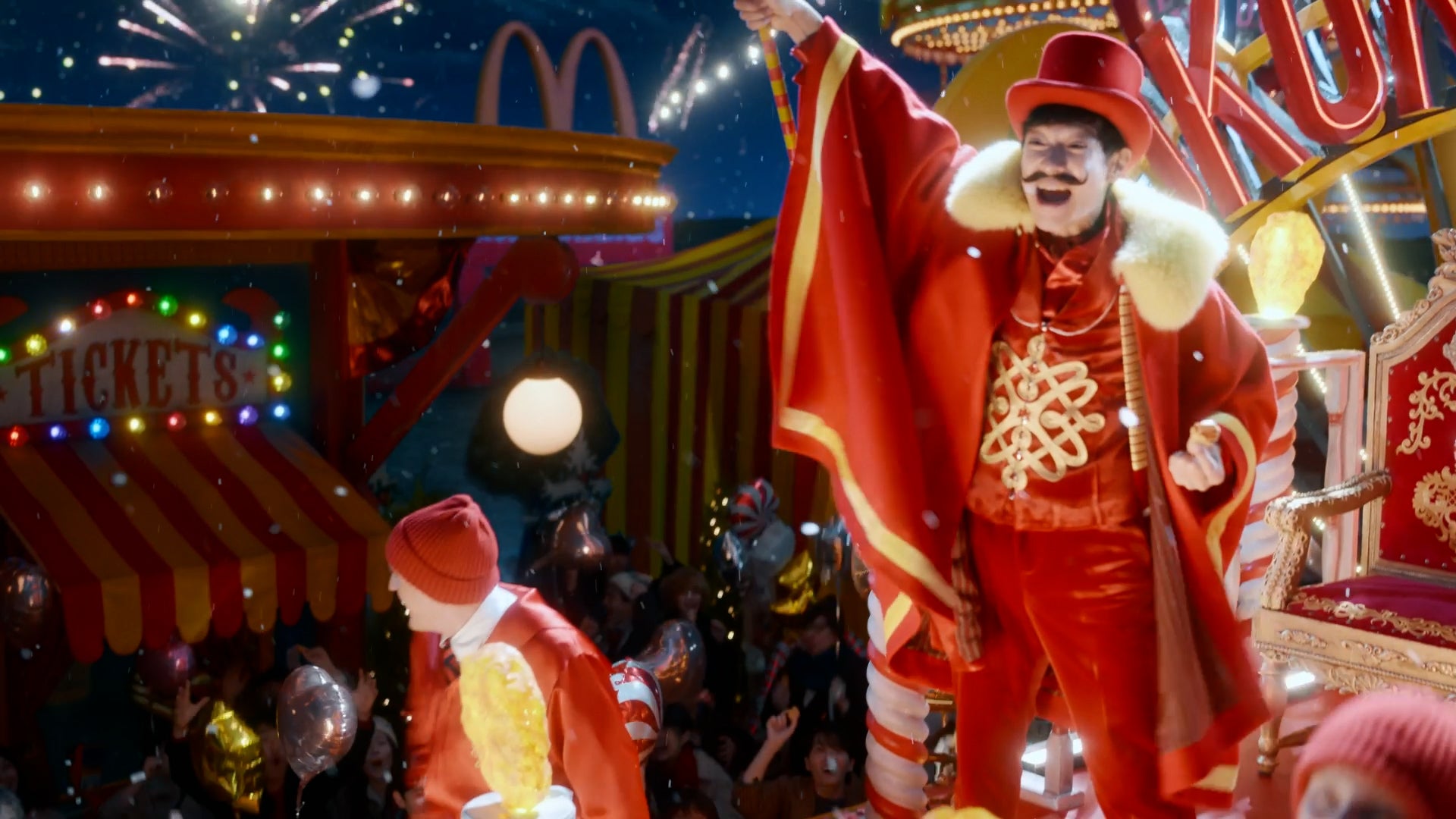 新TVCM「冬ナゲット30ピース カウントダウン」篇（提供写真）