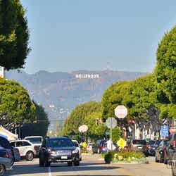 ロサンゼルスといえばお馴染みの“ハリウッドサイン”