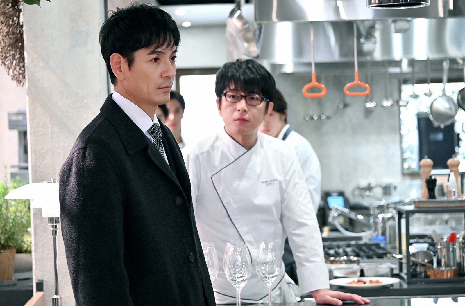 沢村一樹、及川光博／「グランメゾン東京」第9話より（C）TBS