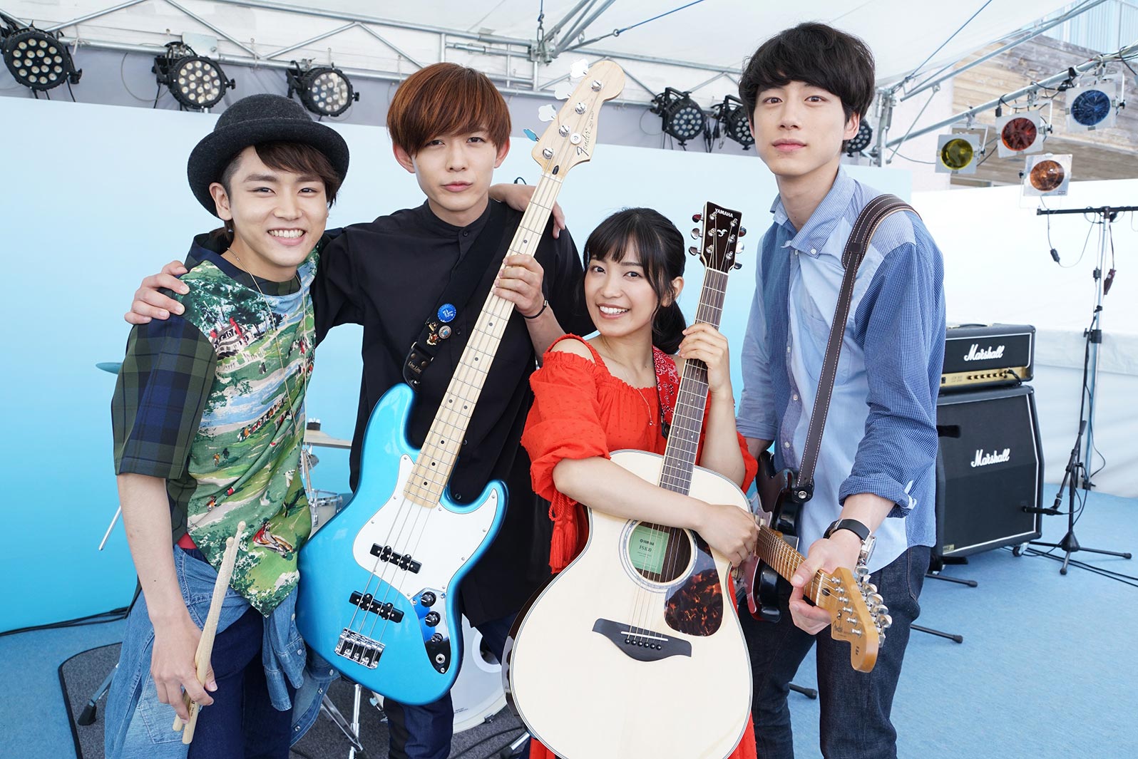 miwa＆坂口健太郎＆竜星涼＆泉澤祐希“バンド結成”　本気ライブに共演者も絶賛「涙が出そう」