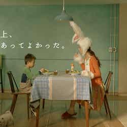 佐々木希、CM「お母さんはウサギ」篇より