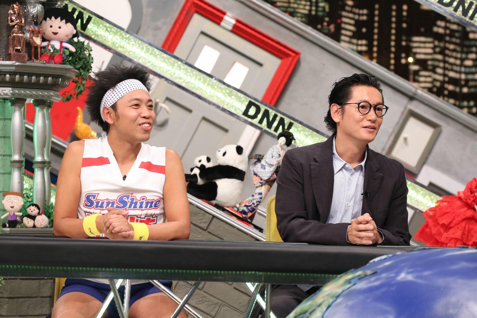 サンシャイン池崎、井浦新「全力！脱力タイムズ」／画像提供：フジテレビ