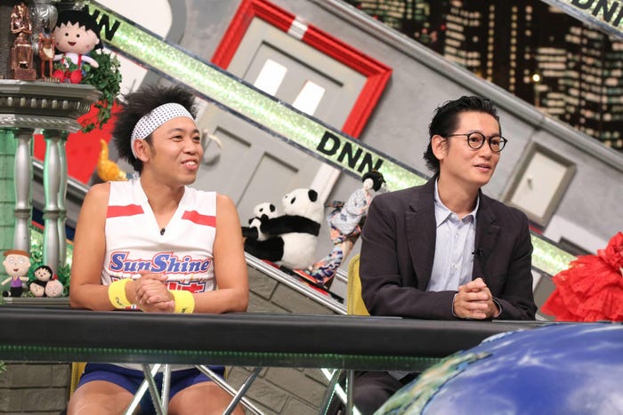 サンシャイン池崎、井浦新「全力!脱力タイムズ」/画像提供:フジテレビ