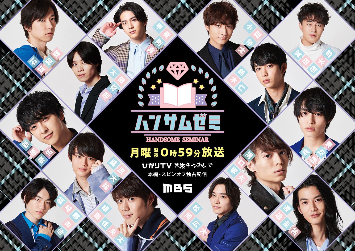 「ハンサムゼミ」ポスター （C）MBS