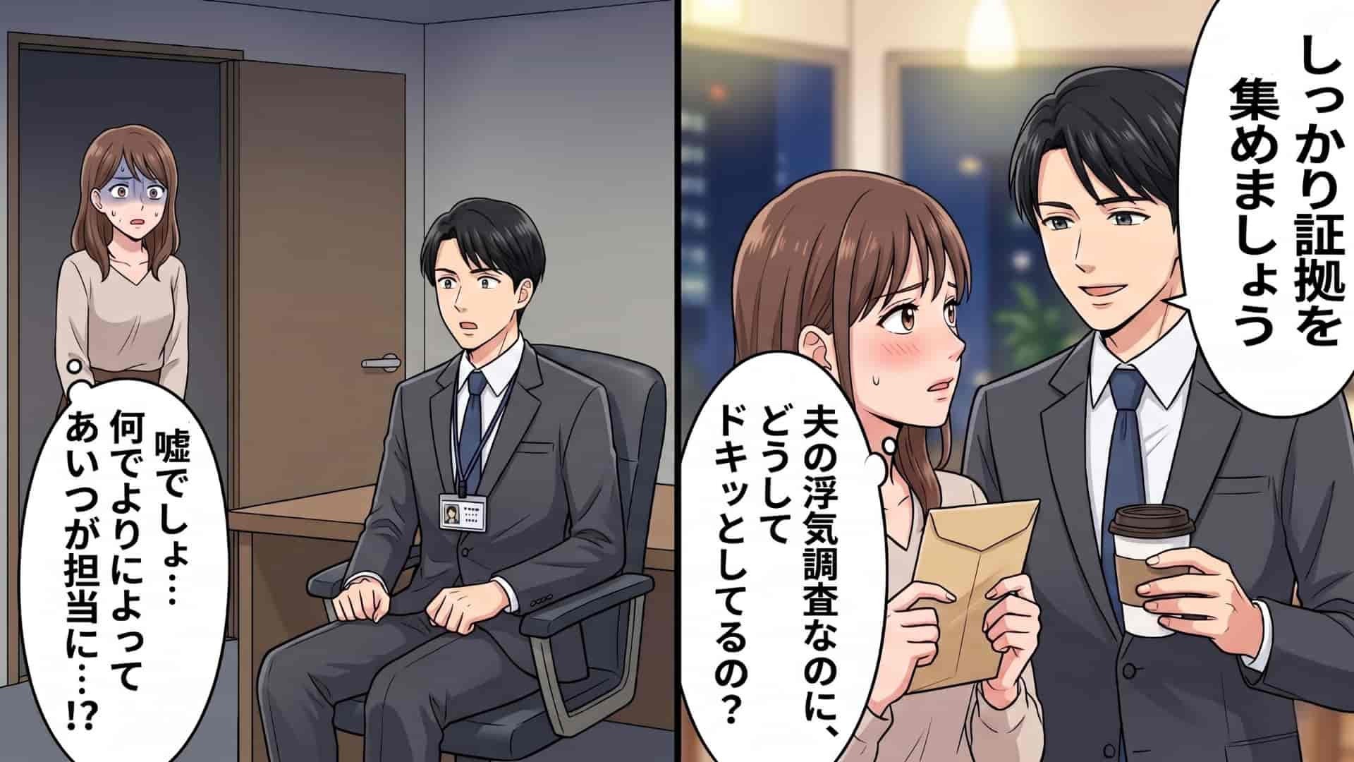 「なんでよりによってあいつが」夫の怪しい行動に耐えかねて探偵に調査を依頼。しかし、そこに現れたのは【まさかの人物】で...！？