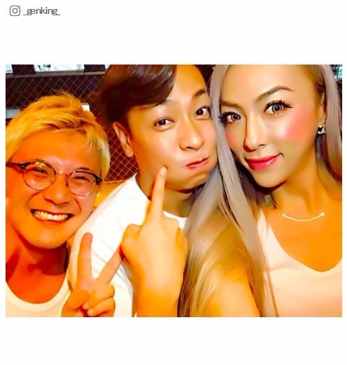 （左から2番目より）おぐねぇー、GENKING／GENKING Instagramより