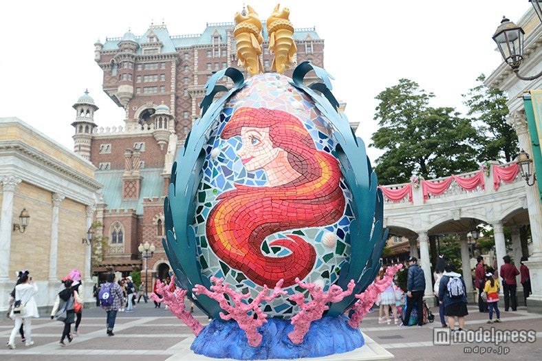 アリエルがあしらわれたイースターエッグ