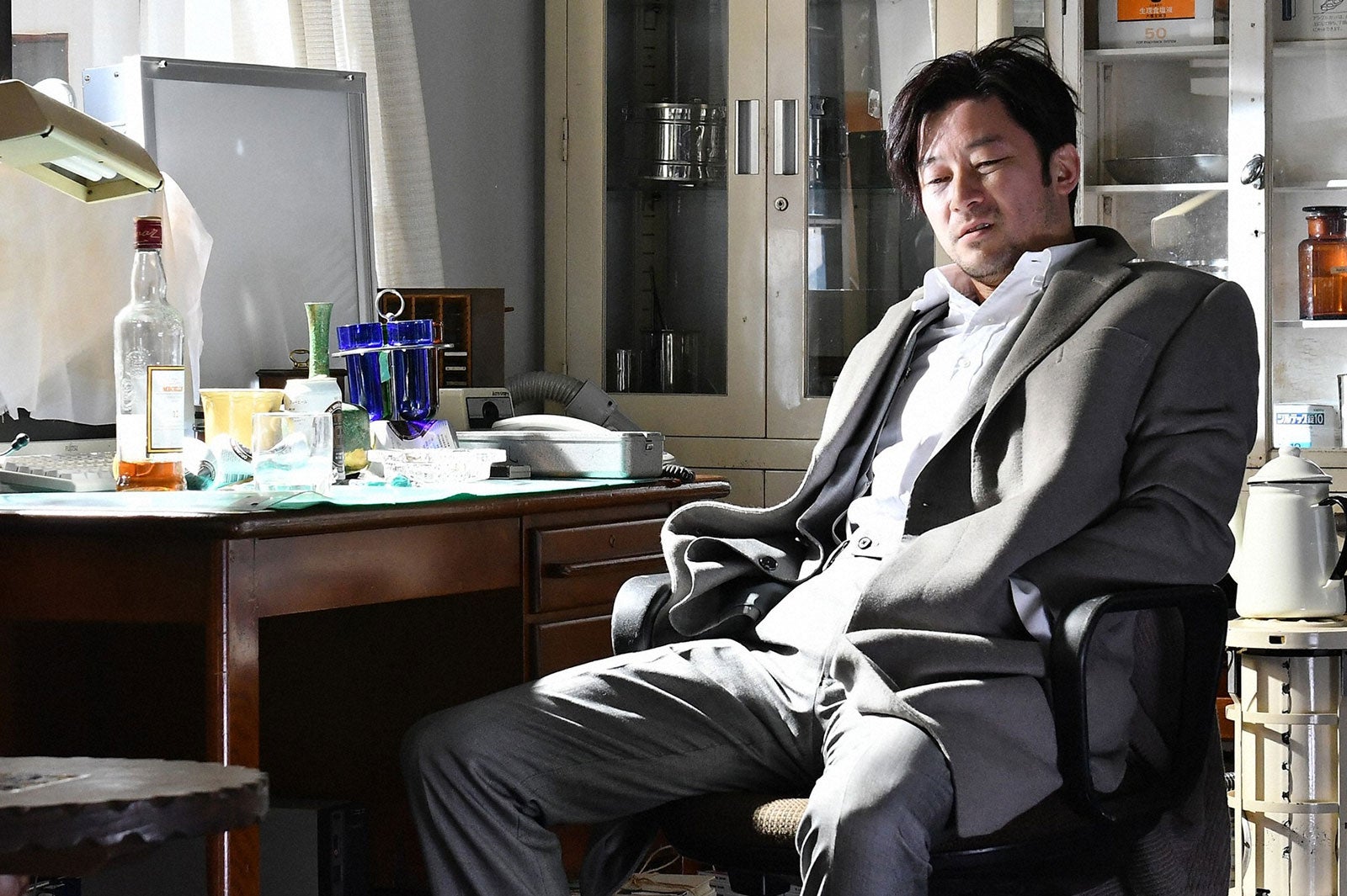 浅野忠信／「A LIFE～愛しき人～」最終話より（C）TBS