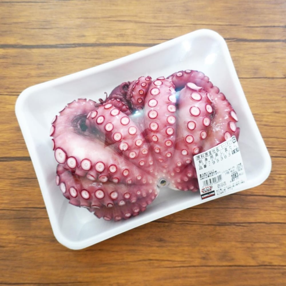 刺身用蒸し真だこ