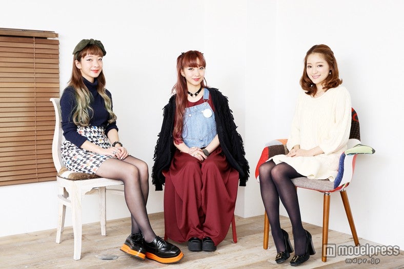 最後は来年に向けてお互いにエール（左から：AMI、AYA、chay）