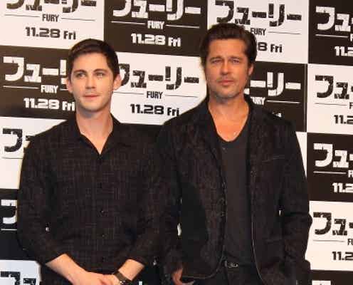 ブラッド・ピット「戦車の中はクサかった」映画『フューリー』記者会見
