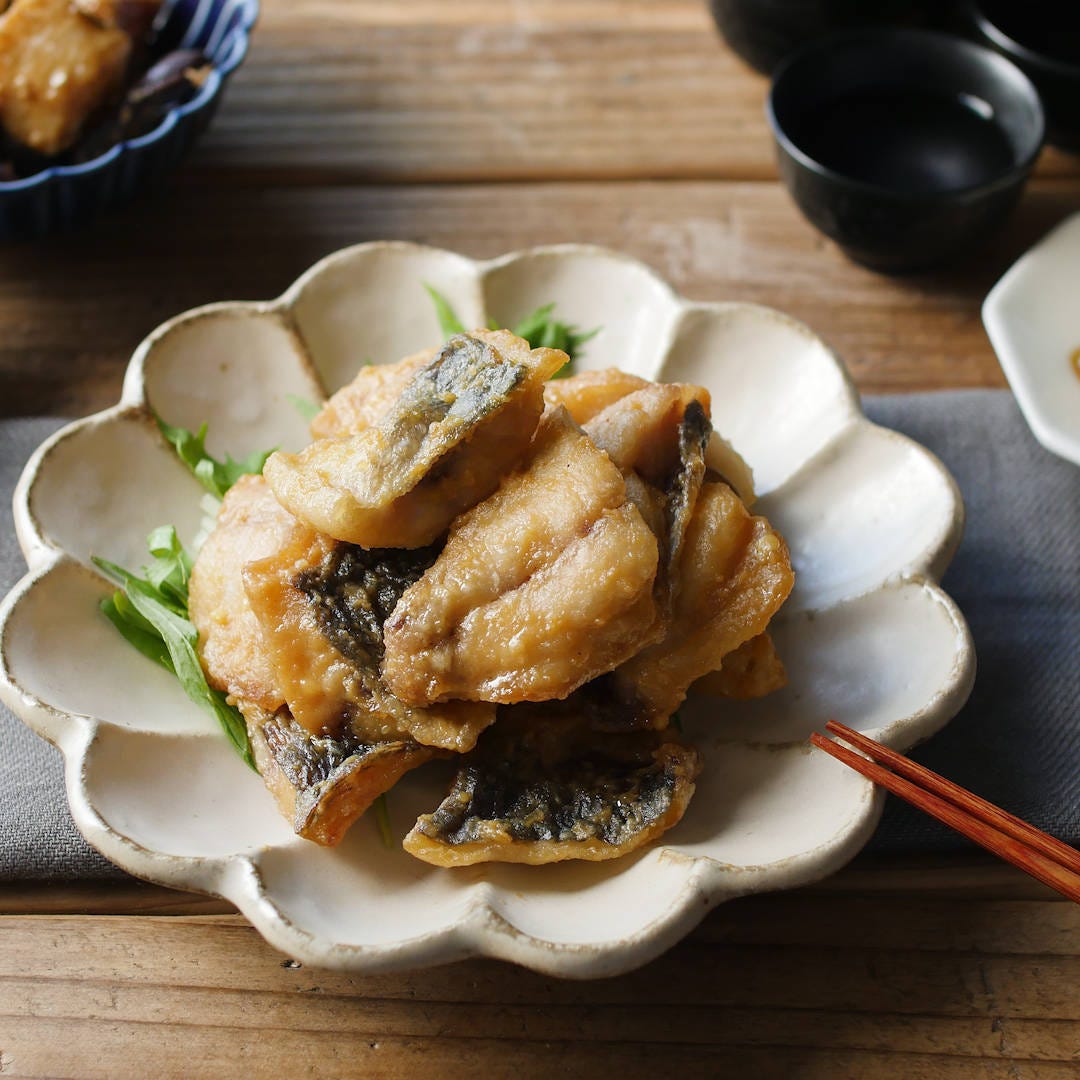 おかずにもおつまみにも!あじのマヨみそ唐揚げ