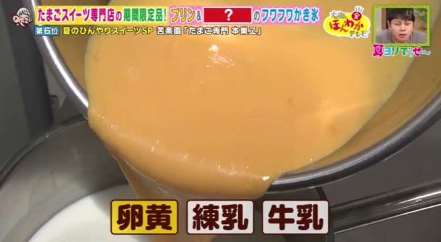かき氷にプリン、どーん！テレビで紹介された注目の「ひんやりスイーツ」ベスト7