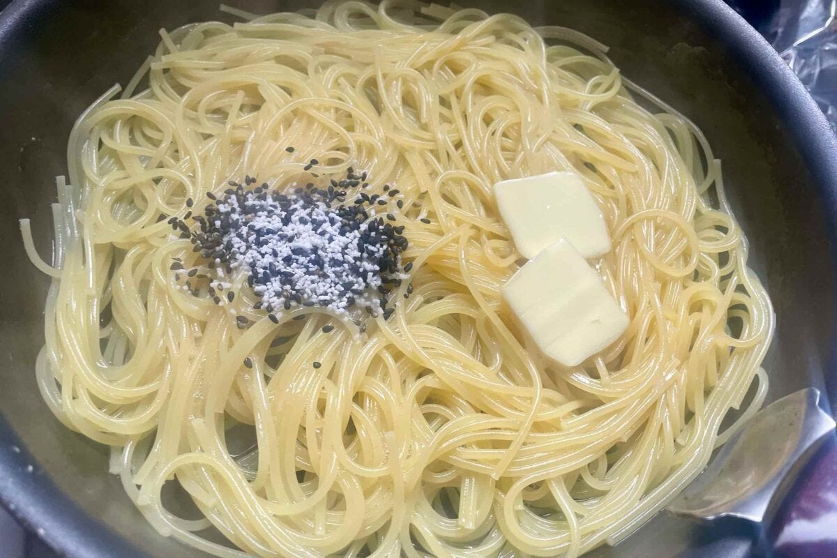 やけくそパスタ