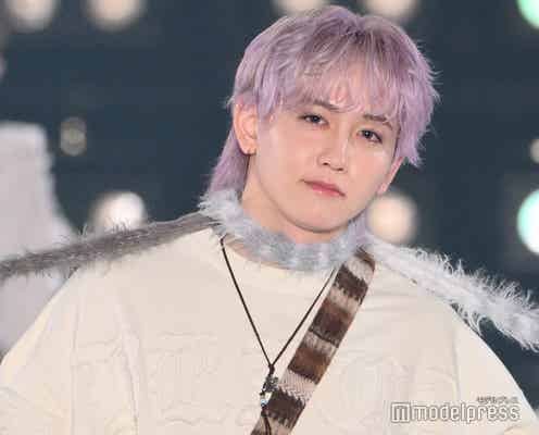 MASHIHO、ラベンダーヘアきらめくランウェイ ラップスカートも着こなす【関コレ2025S/S】