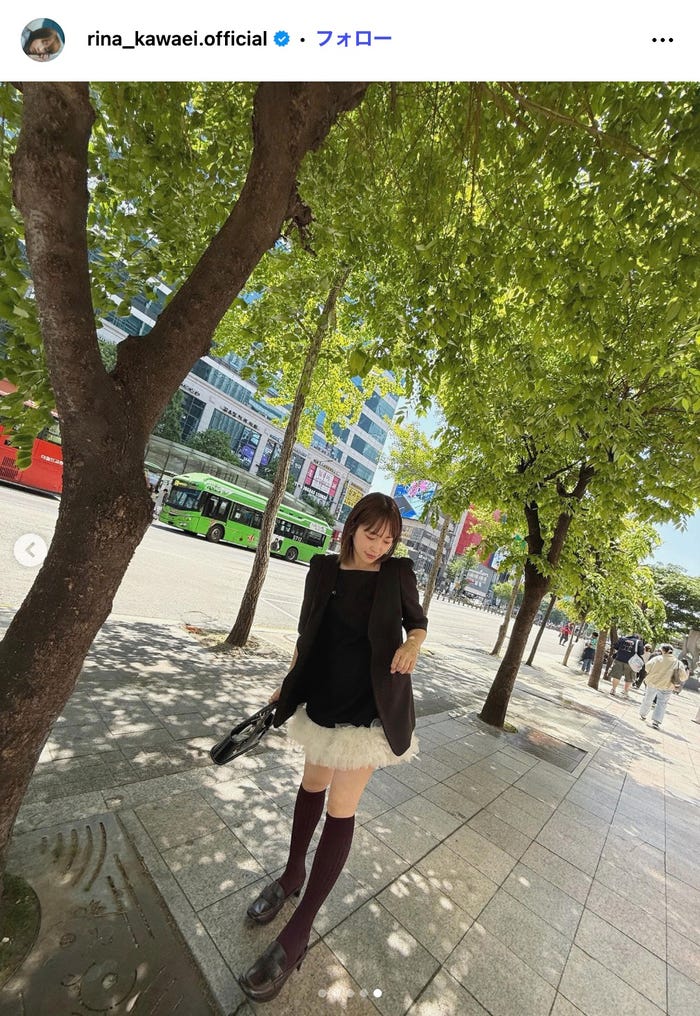 川栄李奈Instagramより