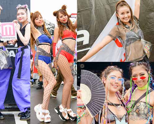 SEXYファッションから双子コーデまで!「ULTRA JAPAN2018」におしゃれガール殺到<会場スナップ>