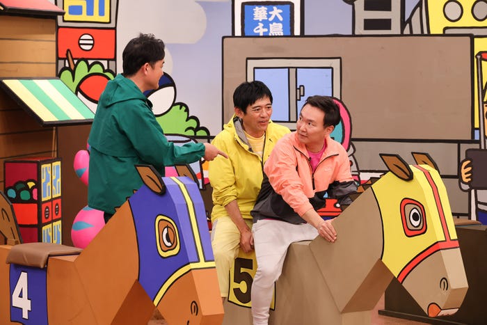 ノブ、博多華丸、山内健司 (C)カンテレ