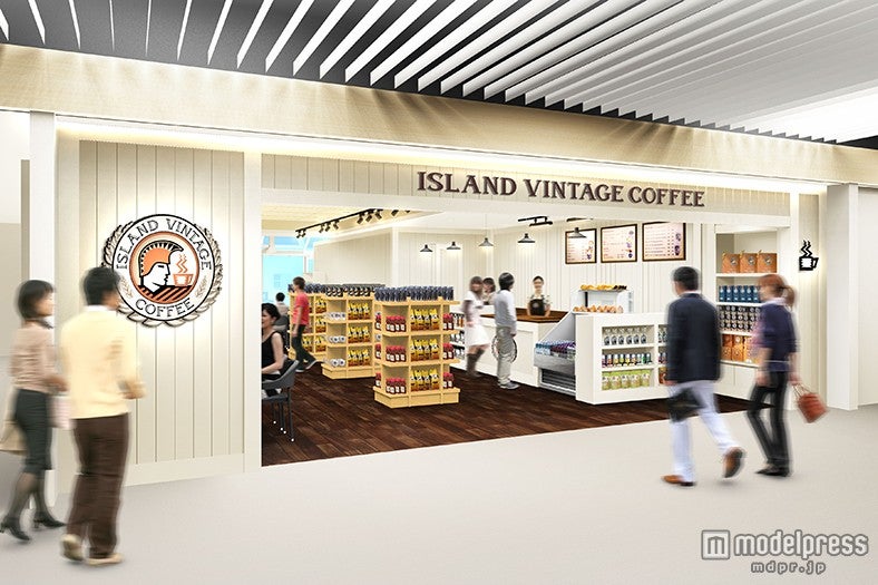 台場店イメージ／画像提供：アイランドヴィンテージコーヒージャパン