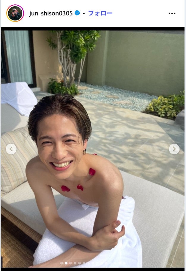 志尊淳Instagramより