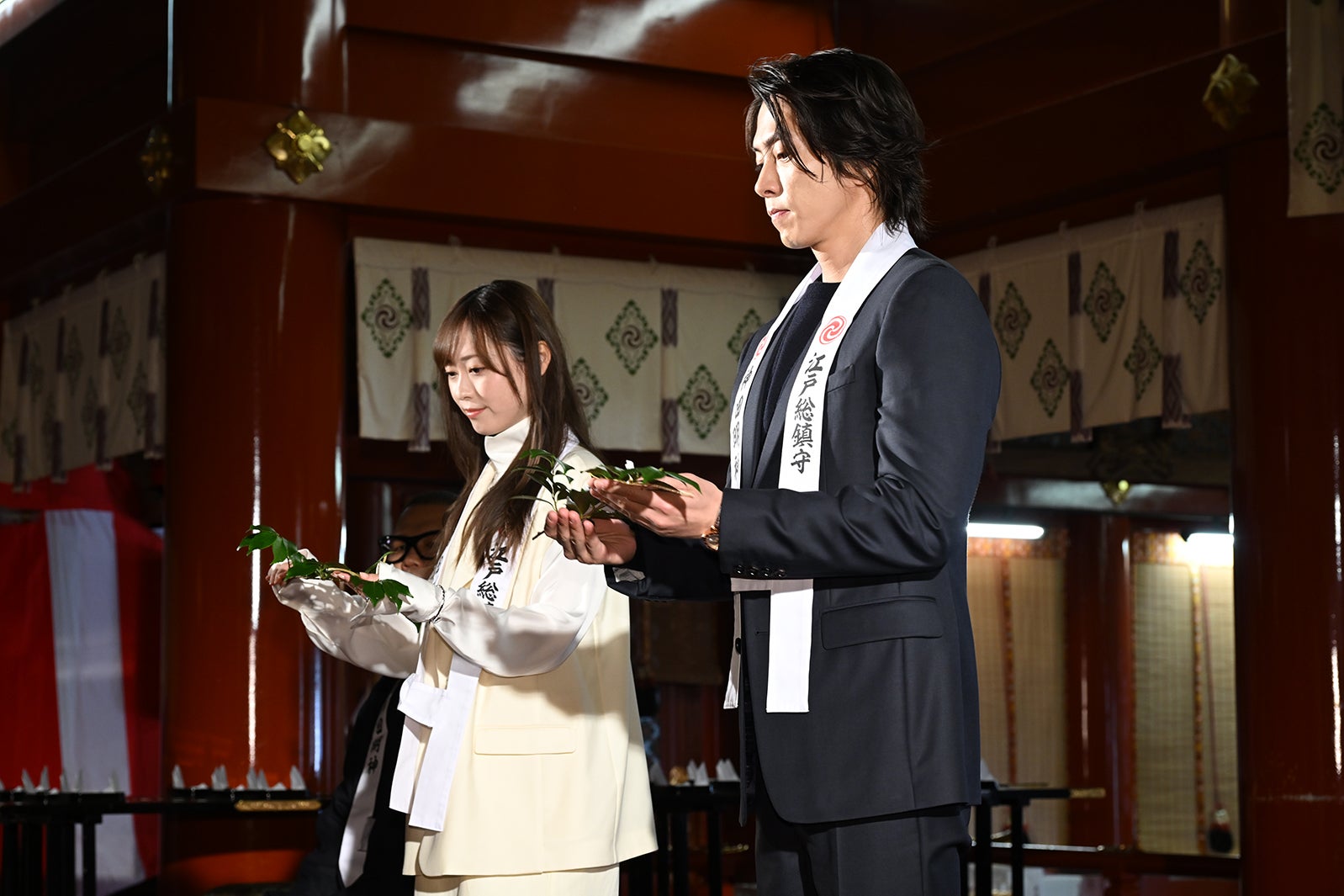 福原遥、山下智久（提供写真）