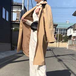【H&M・GU】「トレンチコート」の高見え着こなし術 今の時期にピッタリ!