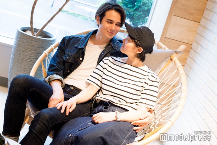 岡本至恩、佐藤つば冴(C)モデルプレス