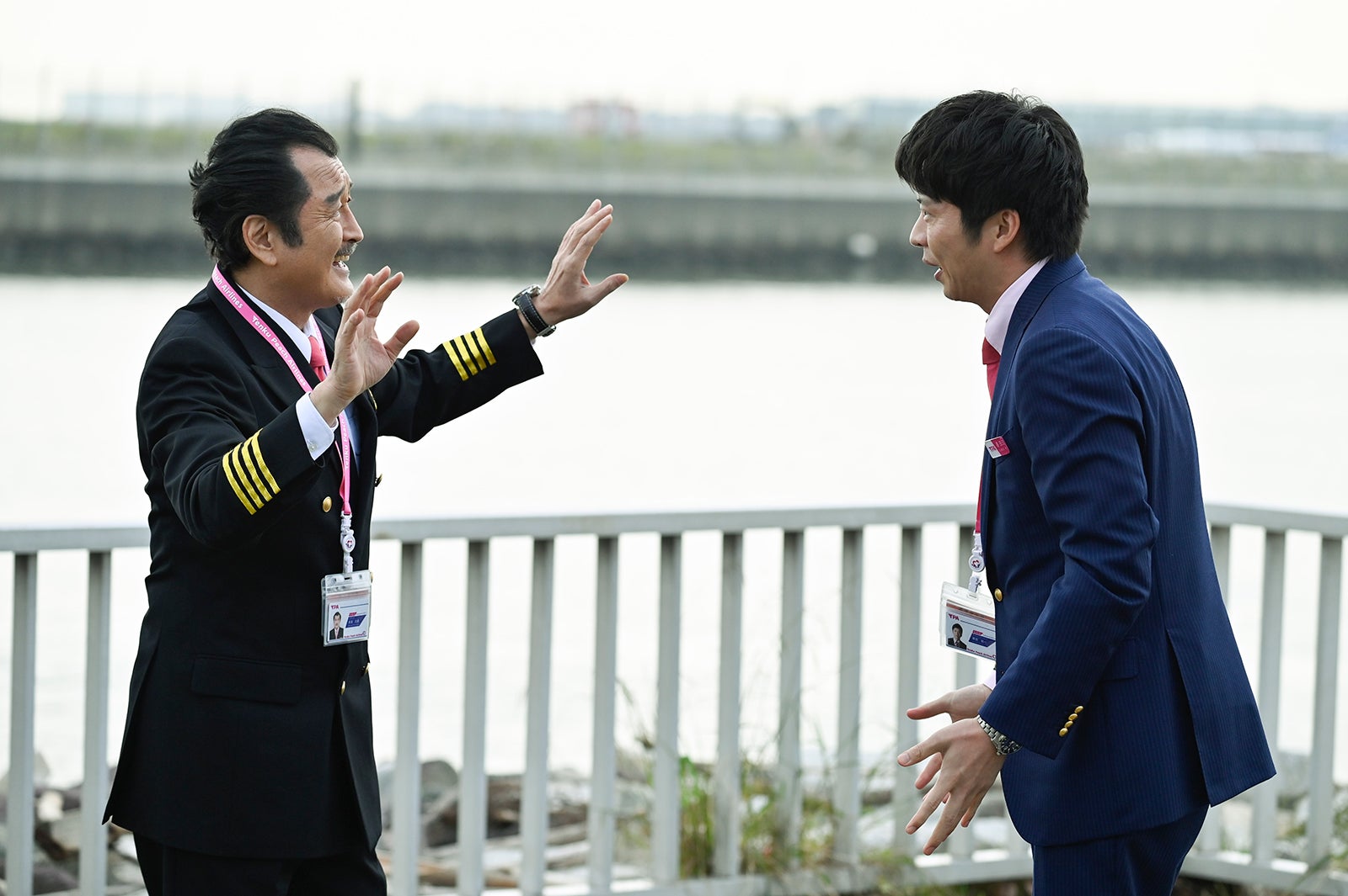 吉田鋼太郎、田中圭 （画像提供：テレビ朝日）