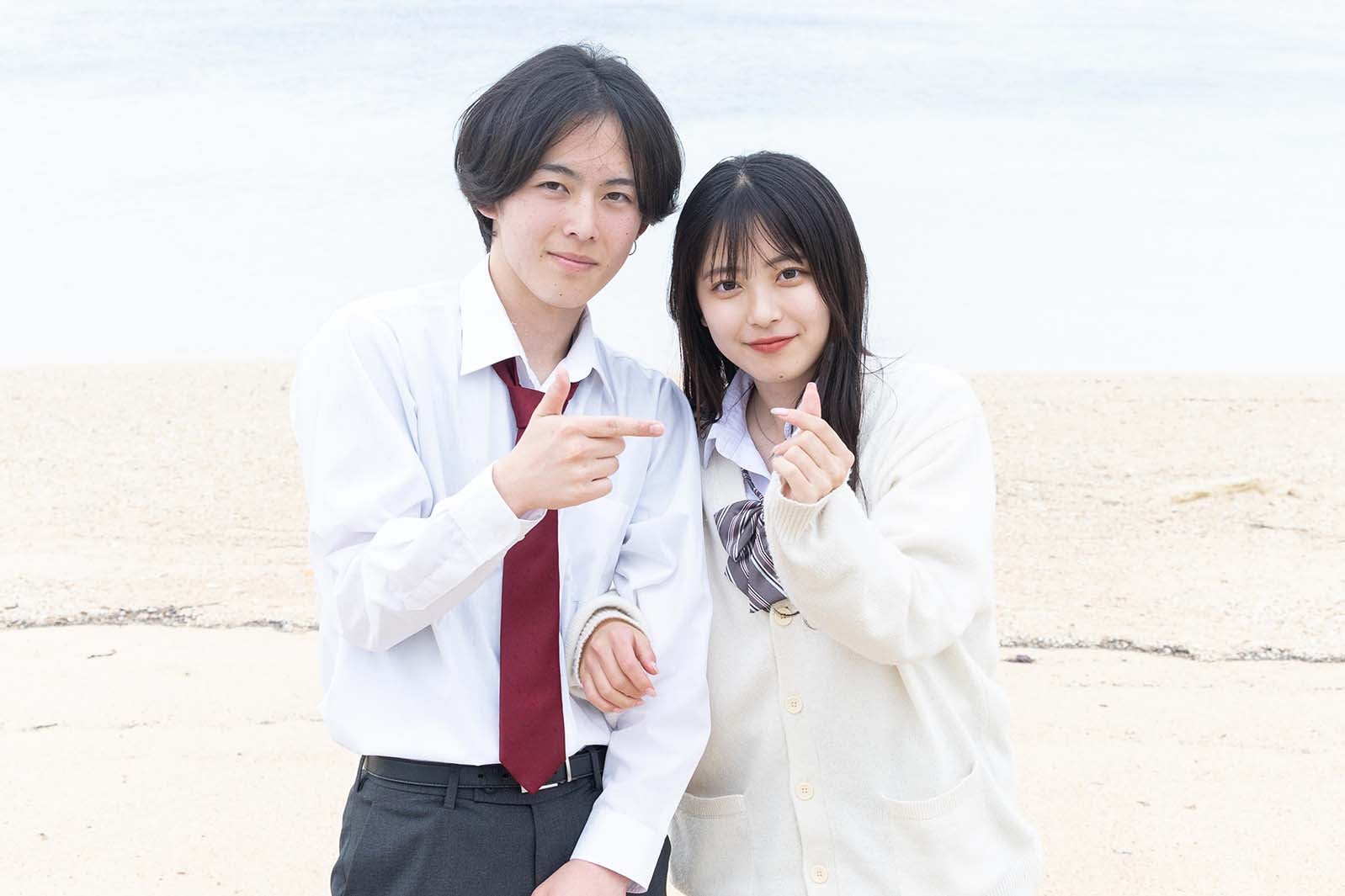 國本陽斗、内山優花「今日、好きになりました。-初虹編-」（C）AbemaTV, Inc.