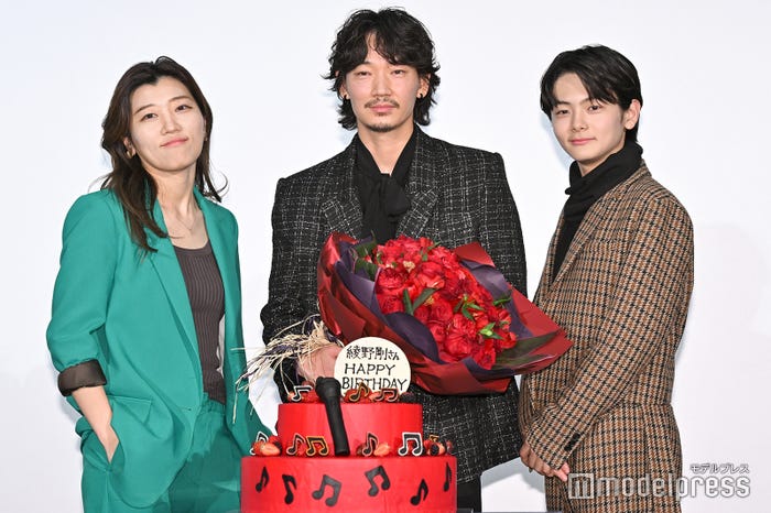 ヒコロヒー、綾野剛、齋藤潤(C)モデルプレス