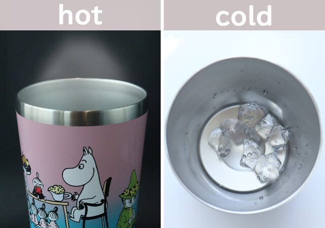 宝島社　ムック本　付録　真空断熱タンブラー　MOOMIN