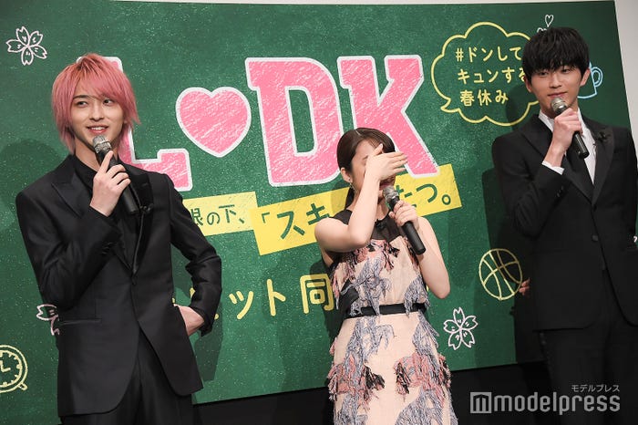 横浜流星、上白石萌音、杉野遥亮 (C)モデルプレス