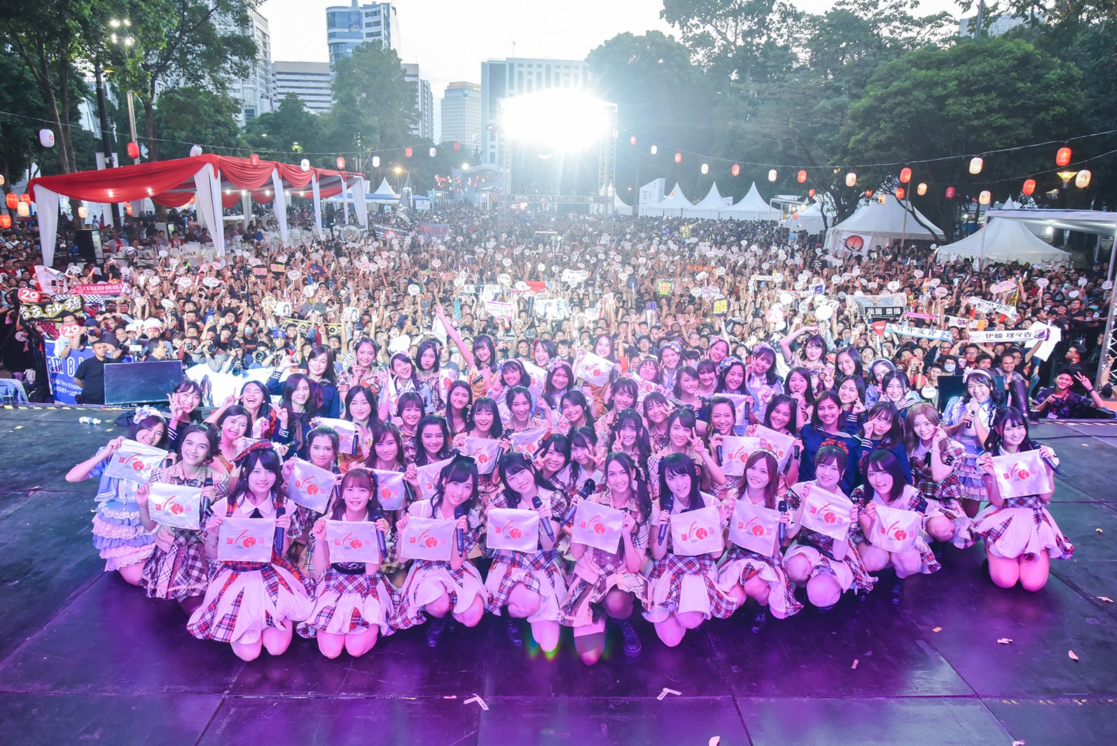 イベントの様子（C）AKS／（C）JKT48 Project